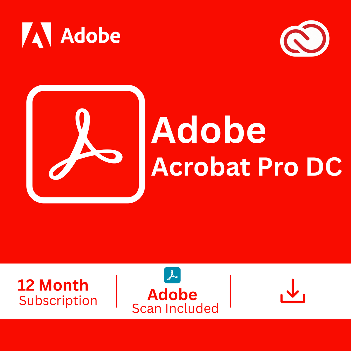 Adobe Acrobat Pro DC Latest (Global - 1 Year Subscription) - GPL GAMES Store