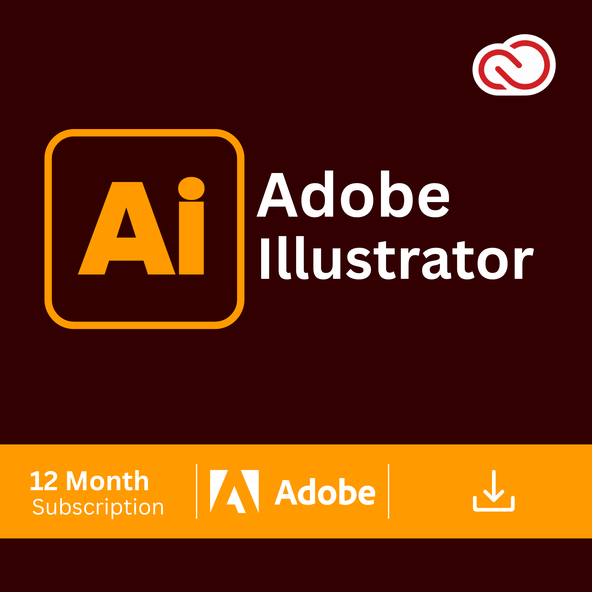 Adobe Illustrator 2026 (Global - 1 Year Subscription) - GPL GAMES Store