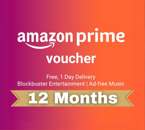 Amazon Prime Voucher (12 Months Membership) - GPL GAMES Store