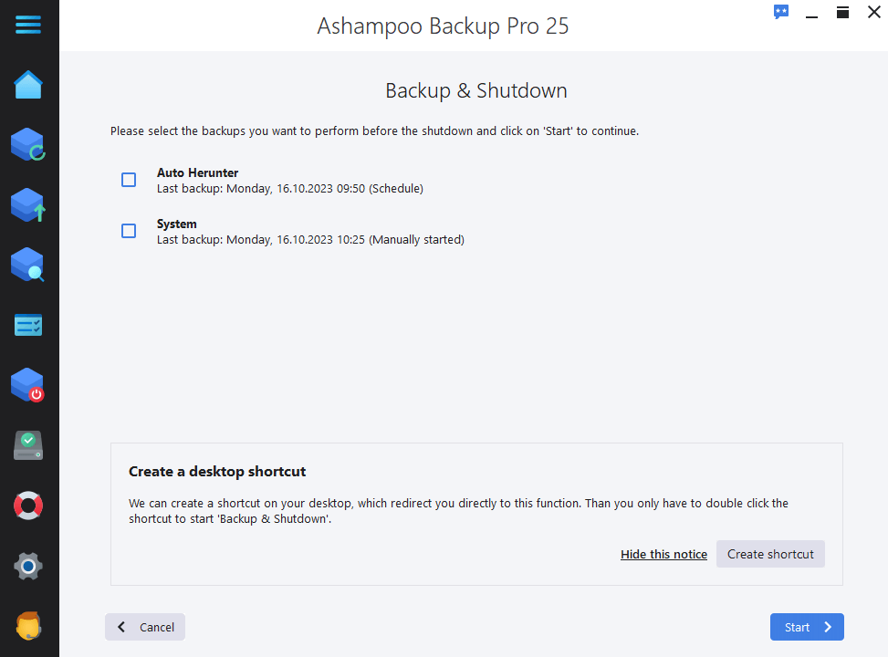 Ashampoo Backup Pro 25 (Lifetime) Key - GPL GAMES Store