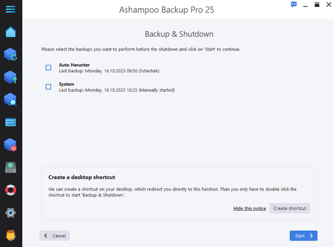 Ashampoo Backup Pro 25 (Lifetime) Key - GPL GAMES Store