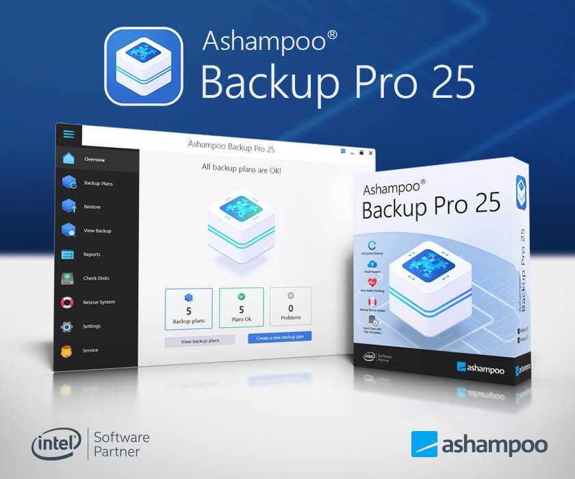 Ashampoo Backup Pro 25 (Lifetime) Key - GPL GAMES Store