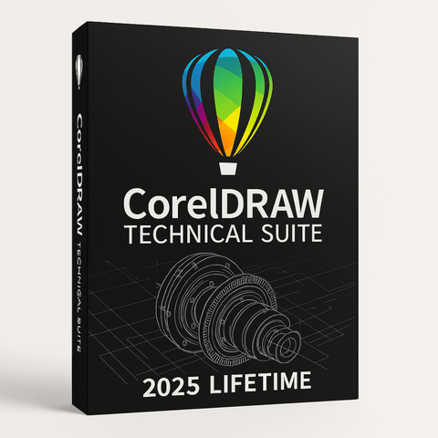 CorelDRAW Technical Suit 2025 (Lifetime) - GPL GAMES Store