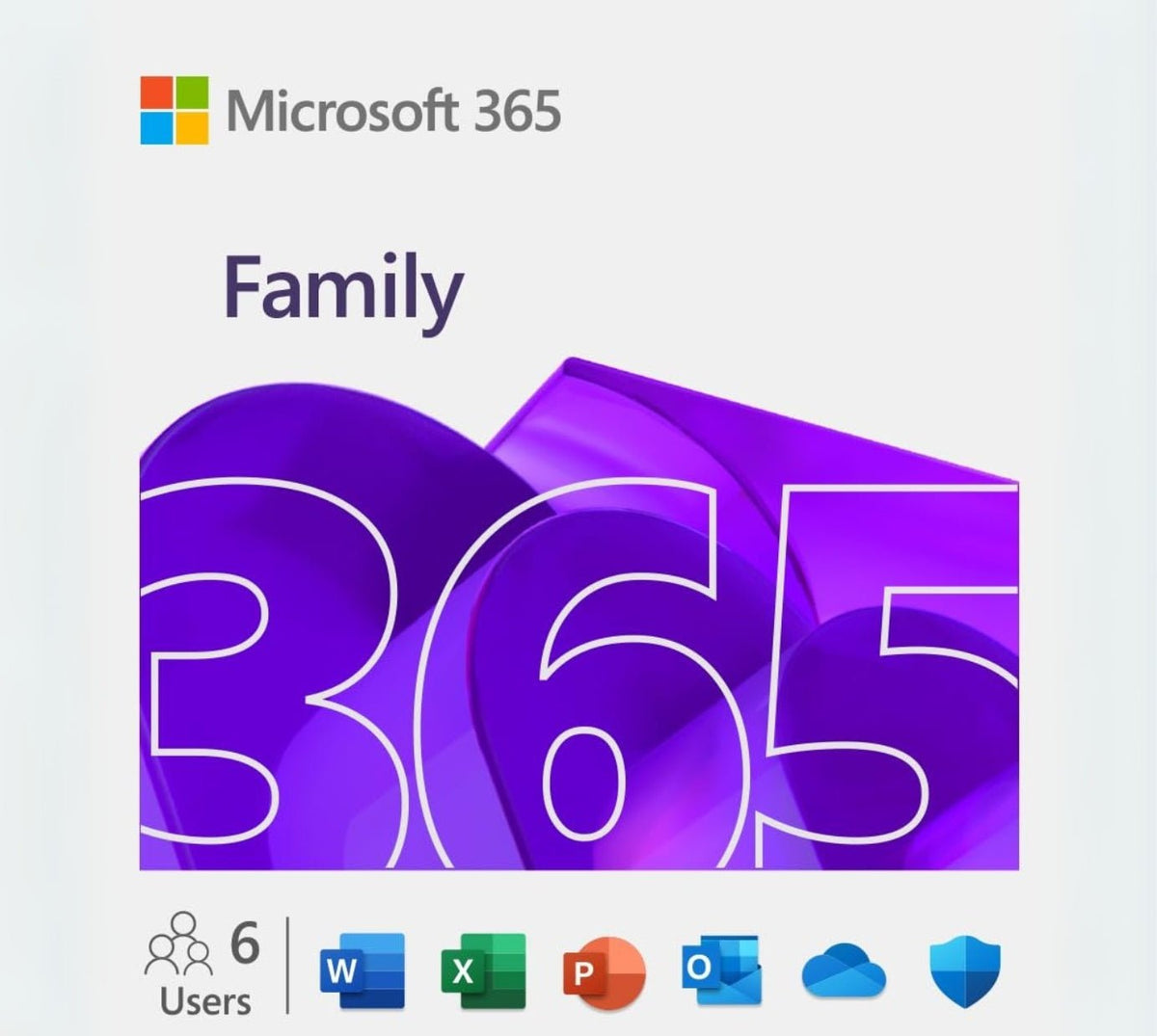 Microsoft 365 Family (12 Months - 6 Users) Digital Voucher - GPL GAMES Store