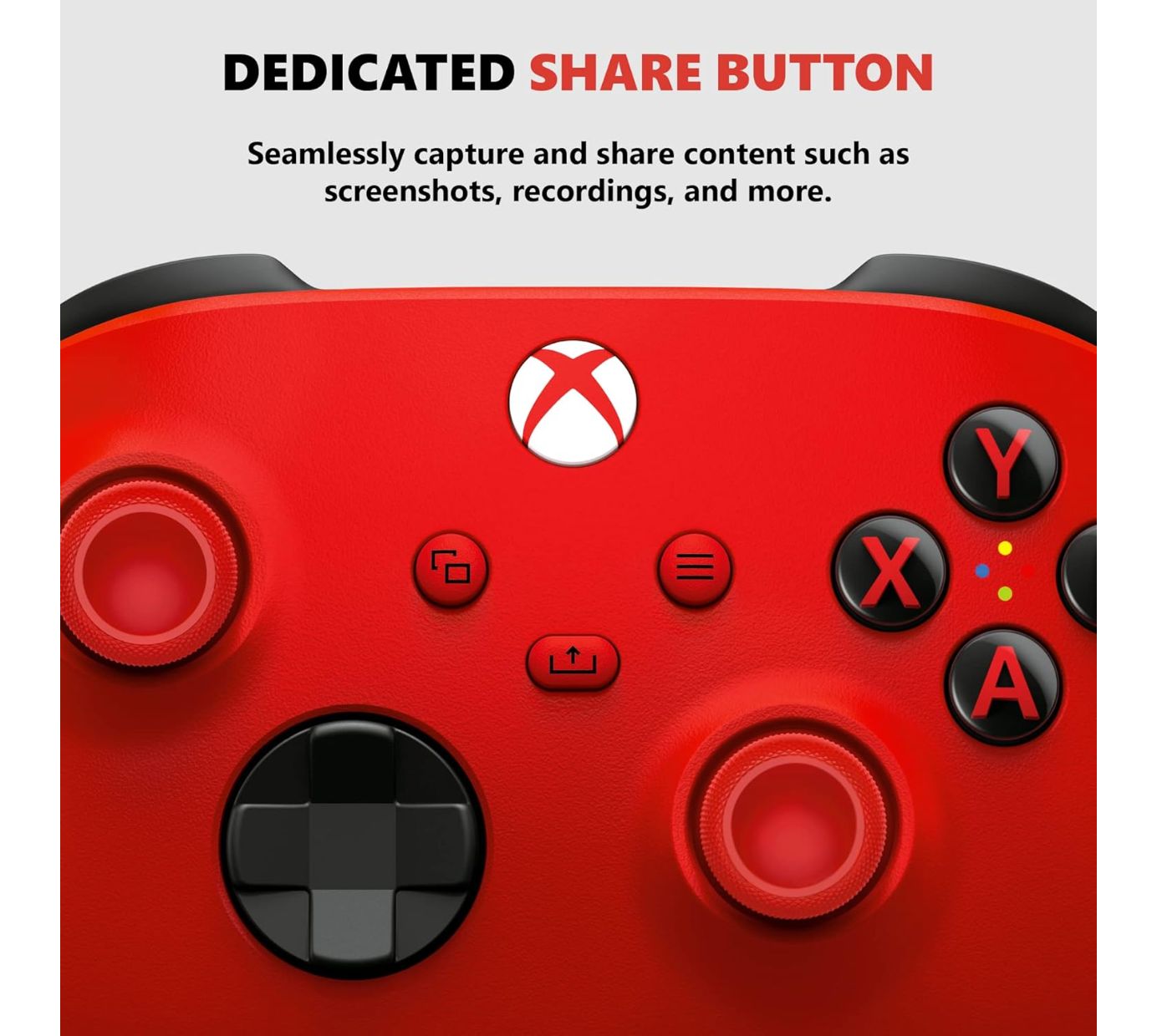 Microsoft Xbox Wireless Controller - Pulse Red - GPL GAMES Store