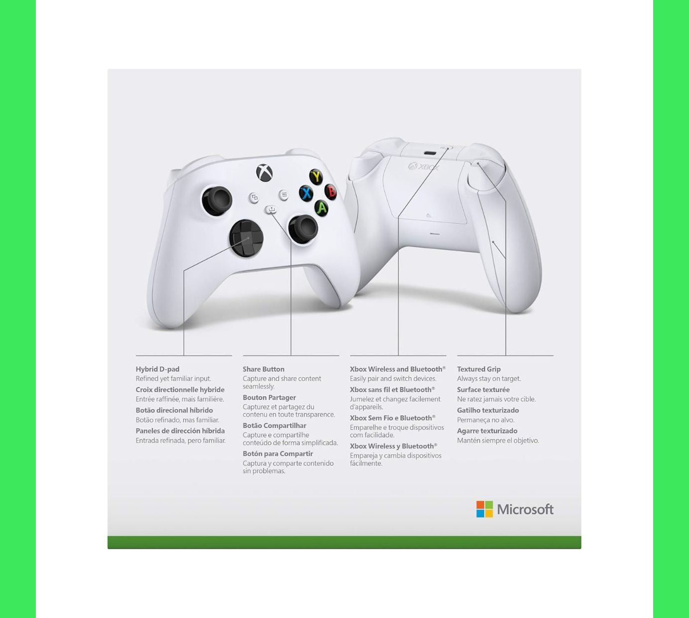Microsoft Xbox Wireless Controller - Robot White - GPL GAMES Store