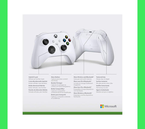 Microsoft Xbox Wireless Controller - Robot White - GPL GAMES Store