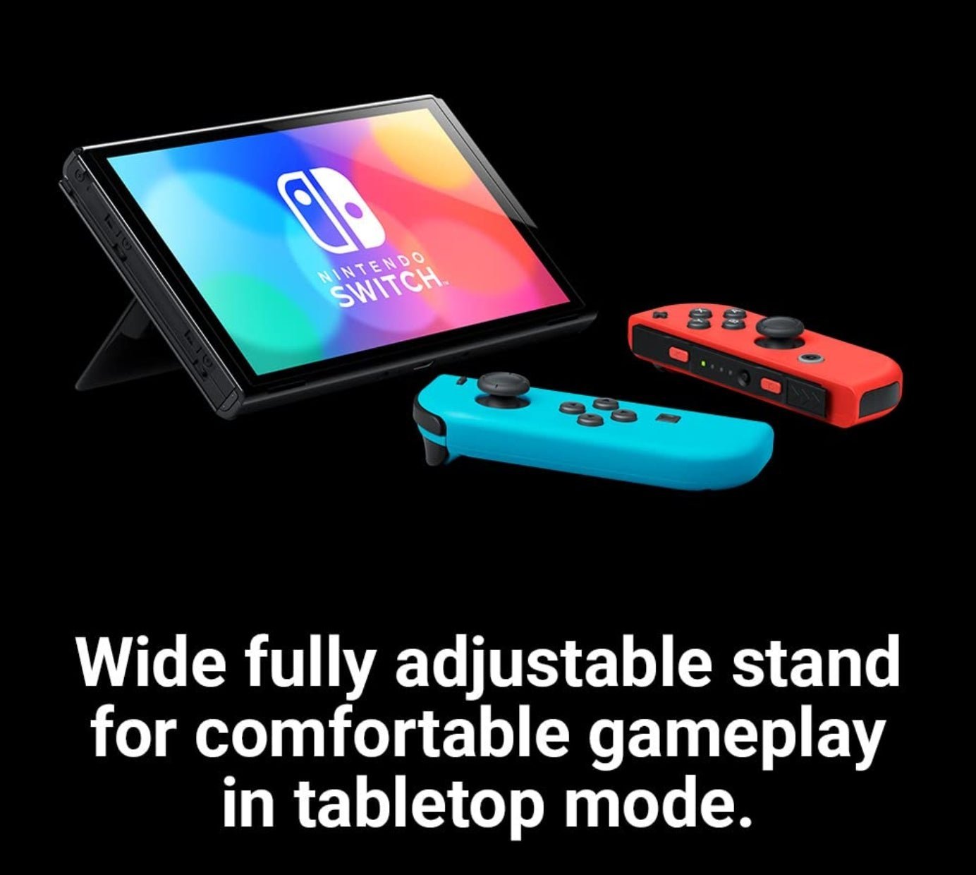 Nintendo Switch OLED Handheld Console with Neon Red & Blue Joy - Con (New) - GPL GAMES Store