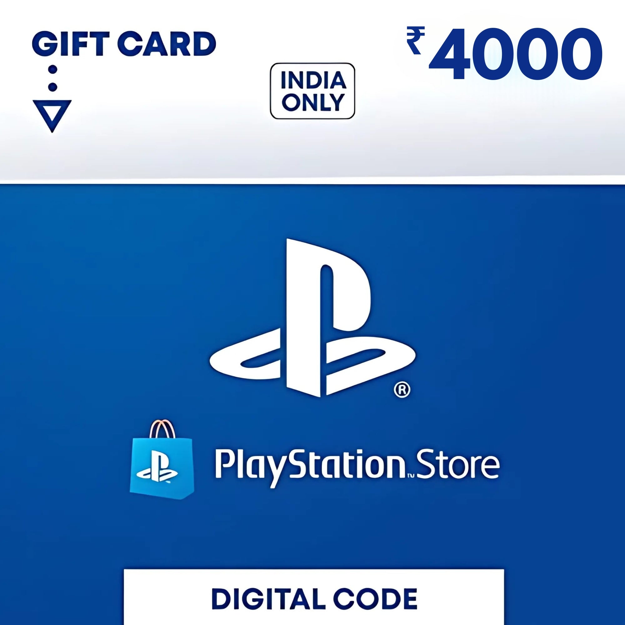 Rs.4000 PlayStation Store (Gift Card/Wallet Top - up) - GPL GAMES Store