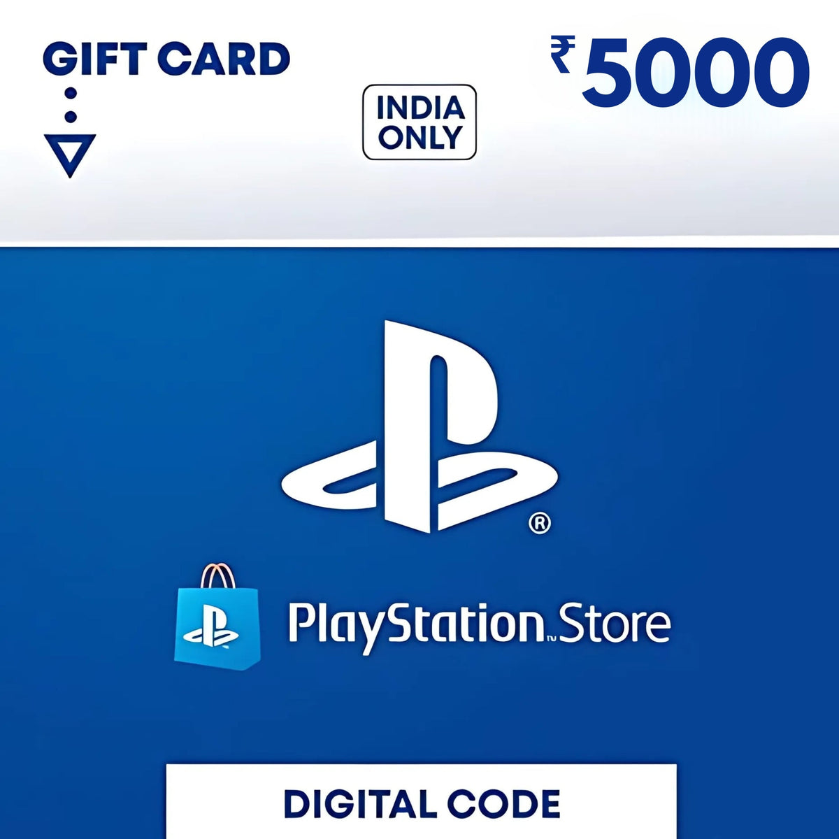 Rs.5000 PlayStation Store (Gift Card/Wallet Top - up) - GPL GAMES Store