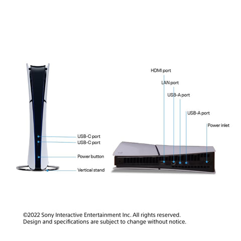 Sony PS5 PlayStation 5 Digital Edition Console Slim (New) - GPL GAMES Store