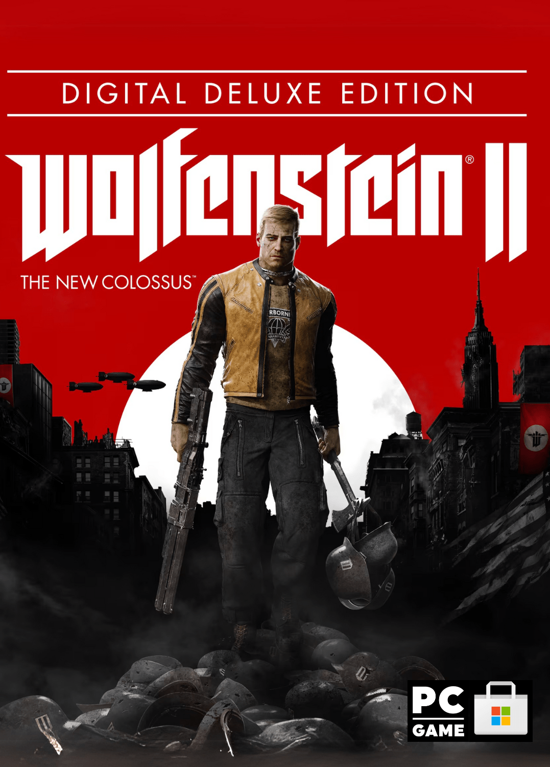 Wolfenstein II: The New Colossus Digital Deluxe Edition PC (Global) Digital Key - GPL GAMES Store