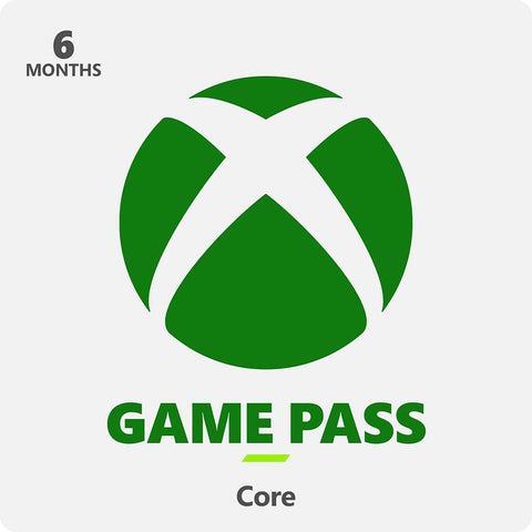 Xbox Game Pass Core : 6 Months Membership (Digital Code) - GPL GAMES Store